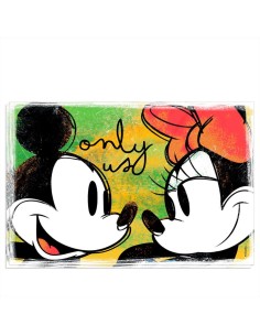 EGAN SET 2 TOVAGLIETTE 31 X 46 CM MICKEY E MINNIE - LOVE...