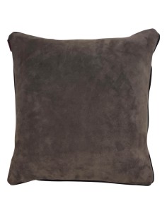 ETRO CUSCINO ARREDO 45 X 45 CM IN VELLUTO E PELLE - ARNICA 2