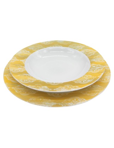 WEISSESTAL SERVIZIO PIATTI 48 PEZZI - ARAZZO