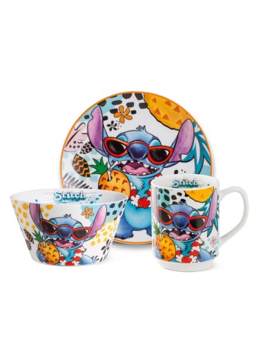 EGAN SET COLAZIONE PIATTINO + MUG + BOWL IN...