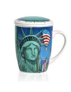 EGAN TISANIERA CON FILTRO E COPERCHIO 350 ML IN...