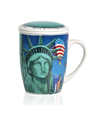 EGAN TISANIERA CON FILTRO E COPERCHIO 350 ML IN...