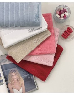BLUMARINE SET 2 ASCIUGAMANI IN SPUGNA - MADAMOISELLE