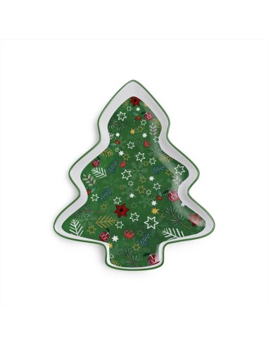 EGAN VASSOIO ALBERO NATALIZIO IN PORCELLANA