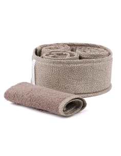 BORBONESE CESTINO 4 LAVETTE IN SPUGNA 100% COTONE - OPLA'