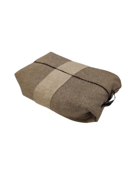 BORBONESE ACCAPPATOIO CON CAPPUCCIO IN MICROSPUGNA 100% COTONE