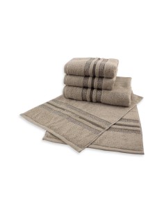 BORBONESE COMPLETO DA BAGNO 5 PEZZI IN SPUGNA 100% COTONE...