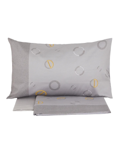 BORBONESE COMPLETO LENZUOLA COPRILETTO MATRIMONIALE IN...