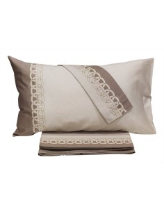 BORBONESE COMPLETO LENZUOLA MATRIMONIALE IN RASO 100%...