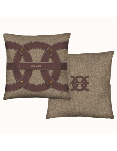 BORBONESE CUSCINO ARREDO DOBULE FACE 45 X 45 CM...
