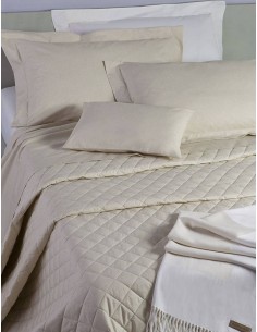 BORBONESE QUILT MATRIMONIALE 270 X 270 CM IN PERCALLE -...