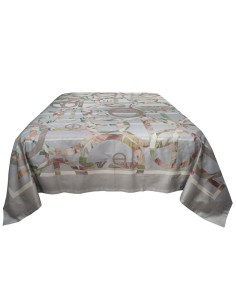 BORBONESE TELO ARREDO MULTIUSO 280 X 290 CM IN RASO -...