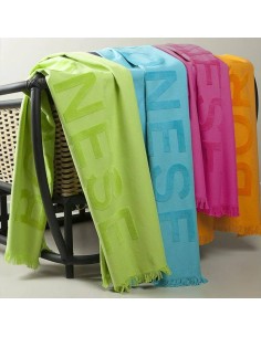 BORBONESE TELO MARE 90 X 160 CM IN SPUGNA 100% COTONE -...