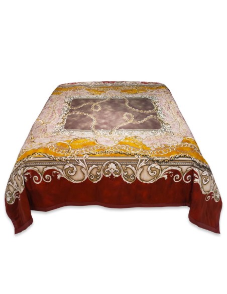 DONDI CALDO PAREO MATRIMONIALE 270 X 270 CM IN 100% COTONE - TIFFANY