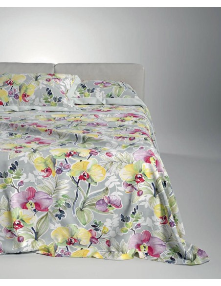 DONDI COMPLETO LENZUOLA-COPRILETTO MATRIMONIALE IN PERCALLE - MYSTIQUE