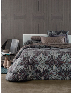 DONDI TRAPUNTA MATRIMONIALE 270 X 265 CM IN RASO  - OLIMPIA