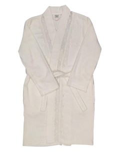 BLUGIRL ACCAPPATOIO COLLO SCIALALTO IN SPUGNA 100% COTONE