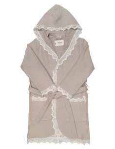 BLUGIRL ACCAPPATOIO CON CAPPUCCIO IN PIQUET 100% COTONE -...