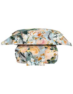 MIRABELLO PARURE COPRIPIUMINO MATRIMONIALE IN PERCALLE -...