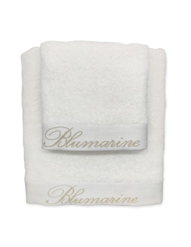 BLUMARINE SET 2 ASCIUGAMANI IN SPUGNA - SPA