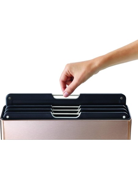 JOSEPH JOSEPH 4 TAGLIERI CON CUSTODIA IN ACCIAIO INOX 34X24 CM - FOLIO