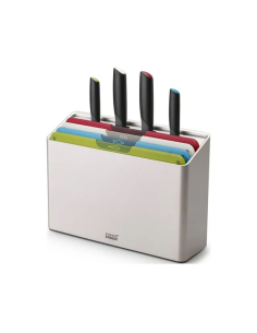 JOSEPH JOSEPH SET 4 TAGLIERI E 4 COLTELLI CON CUSTODIA -...