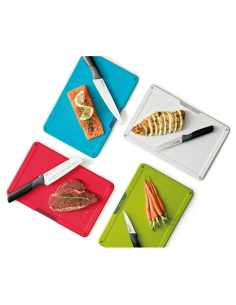 JOSEPH JOSEPH SET 4 TAGLIERI E 4 COLTELLI CON CUSTODIA -... 2