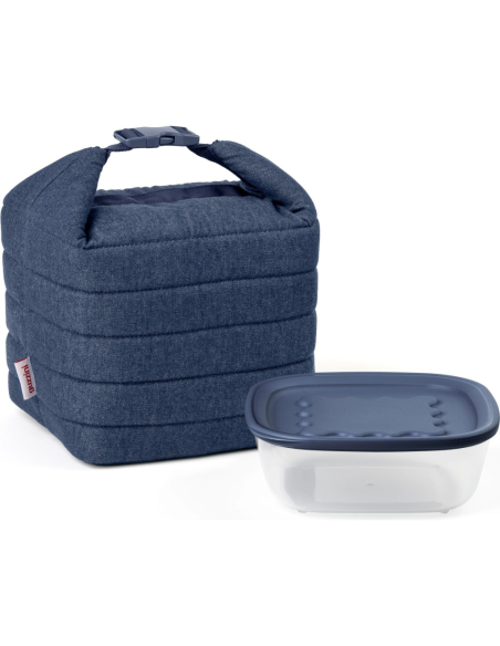 GUZZINI SET BORSA TERMICA PICCOLA 22 X 18 CM CON CONTENITORE