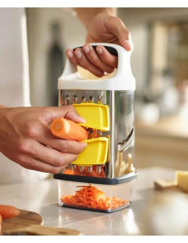 JOSEPH JOSEPH GRATTUGIA 4 LAME CON CONTENITORE...