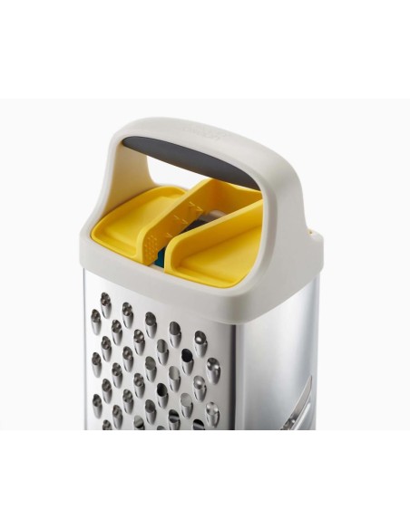 JOSEPH JOSEPH GRATTUGIA 4 LAME CON CONTENITORE E PRESINA - MULTIGRIP