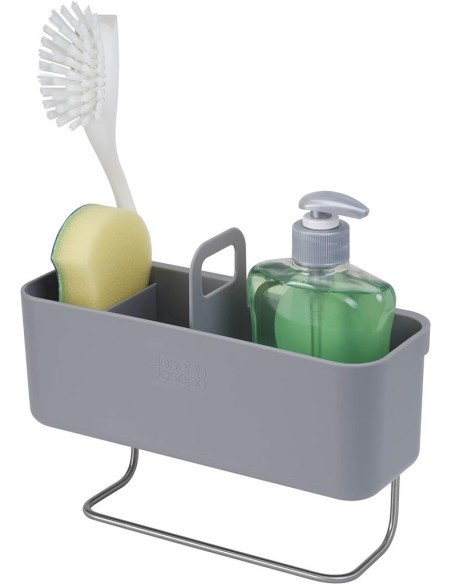 JOSEPH JOSEPH ORGANIZZATORE PER LAVELLO DETERSIVO, SPAZZOLA, SPUGNE 10X24 CM - SINKTIDY