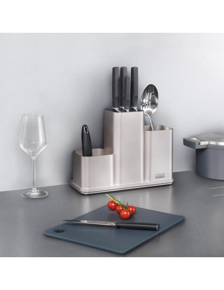 JOSEPH JOSEPH ORGANIZZATORE PORTA POSATE E TAGLIERE 30X22 CM - COUNTERSTORE