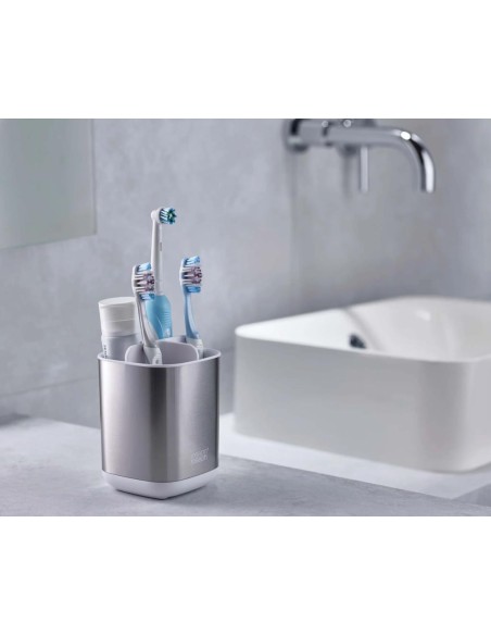 JOSEPH JOSEPH PORTA SPAZZOLINO 3 SCOMPARTI 9X12 CM - EASYSTORE