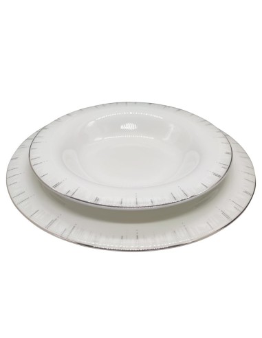 ANDREA FONTEBASSO SERVIZIO PIATTI 55 PEZZI -...