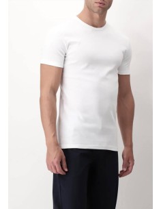 PEROFIL MAGLIETTA UOMO GIROCOLLO IN CALDO COTONE - WARM...