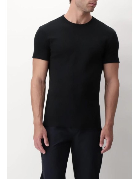 PEROFIL MAGLIETTA UOMO GIROCOLLO IN CALDO COTONE - WARM FASHION