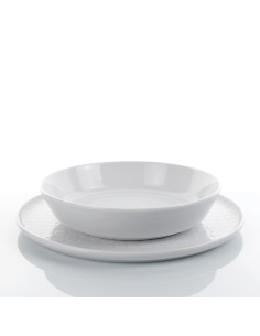 WEISSESTAL SERVIZIO PIATTI 25 PEZZI IN PORCELLANA - TILE