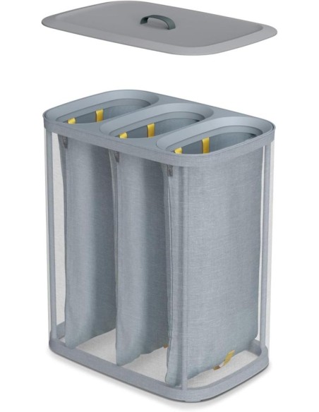 JOSEPH JOSEPH PORTABIACCHERIA 90 LT CON 3 CESTINI 59 X 39,5 X H71 CM - TOTA