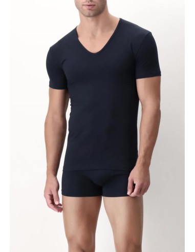 PEROFIL MAGLIETTA UOMO SCOLLO A V JERSEY DI...