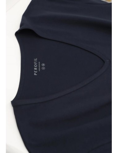 PEROFIL MAGLIETTA UOMO SCOLLO A V JERSEY DI...