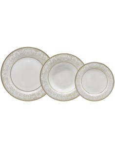 LIVELLARA SERVIZIO DI PIATTI 55 PEZZI - ORIENTAL AMARI 2