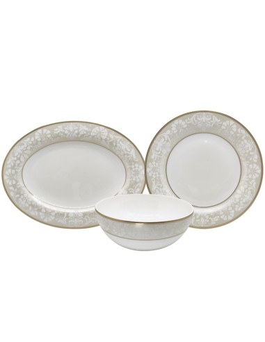 LIVELLARA SERVIZIO DI PIATTI 55 PEZZI -...