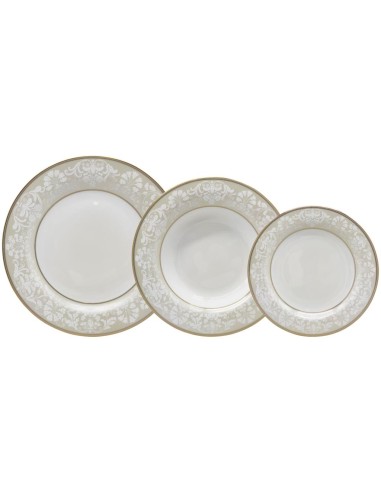 LIVELLARA SERVIZIO DI PIATTI 53 PEZZI -...