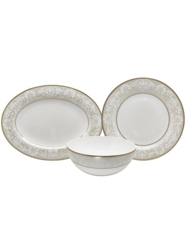LIVELLARA SERVIZIO DI PIATTI 53 PEZZI -...