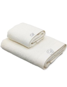 BLUMARINE SET 2 ASCIUGAMANI VISO E OSPITE IN SPUGNA 100%... 2