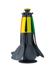 JOSEPH JOSEPH SET 6 UTENSILI DA CUCINA CON SUPPORTO...