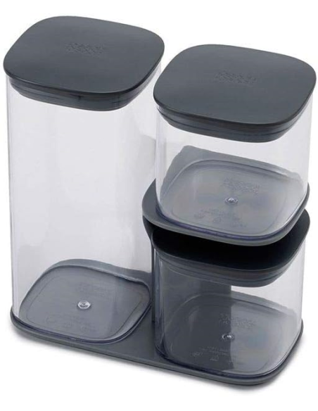 JOSEPH JOSEPH SET DI 3 CONTENITORI PER LA CONSERVAZIONE 20X20 CM - PODIUM