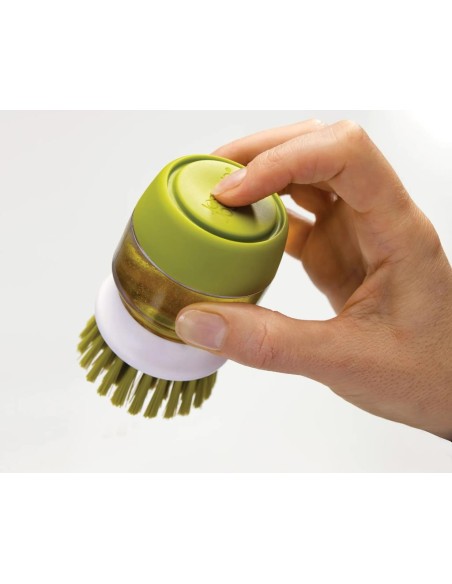 JOSEPH JOSEPH SPAZZOLA PER PIATTI CON DISPENSER SAPONE 13X9 CM - SCRUB