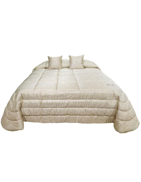 LIU JO TRAPUNTA MATRIMONIALE CON 2 CUSCINI ARREDO - RETE LUREX SWAROVSKI