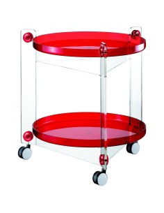 GUZZINI CARRELLO 2 VASSOI Ø 66 X H63 CM - MASSONI